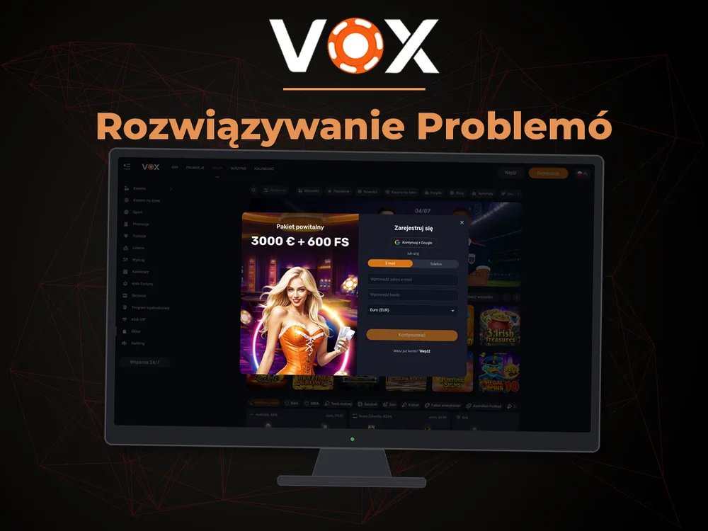 vox casino - Rozwiązywanie Problemó