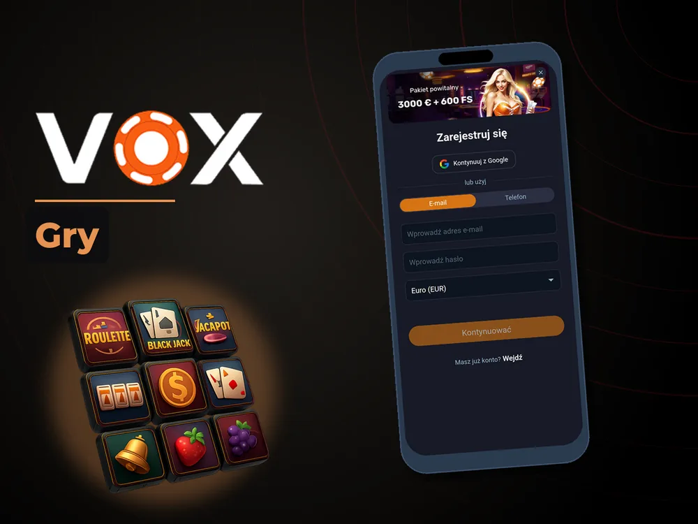vox casino - Gry