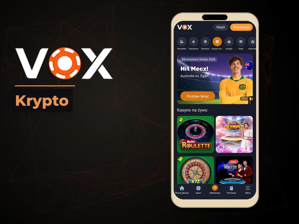 vox casino - Krypto