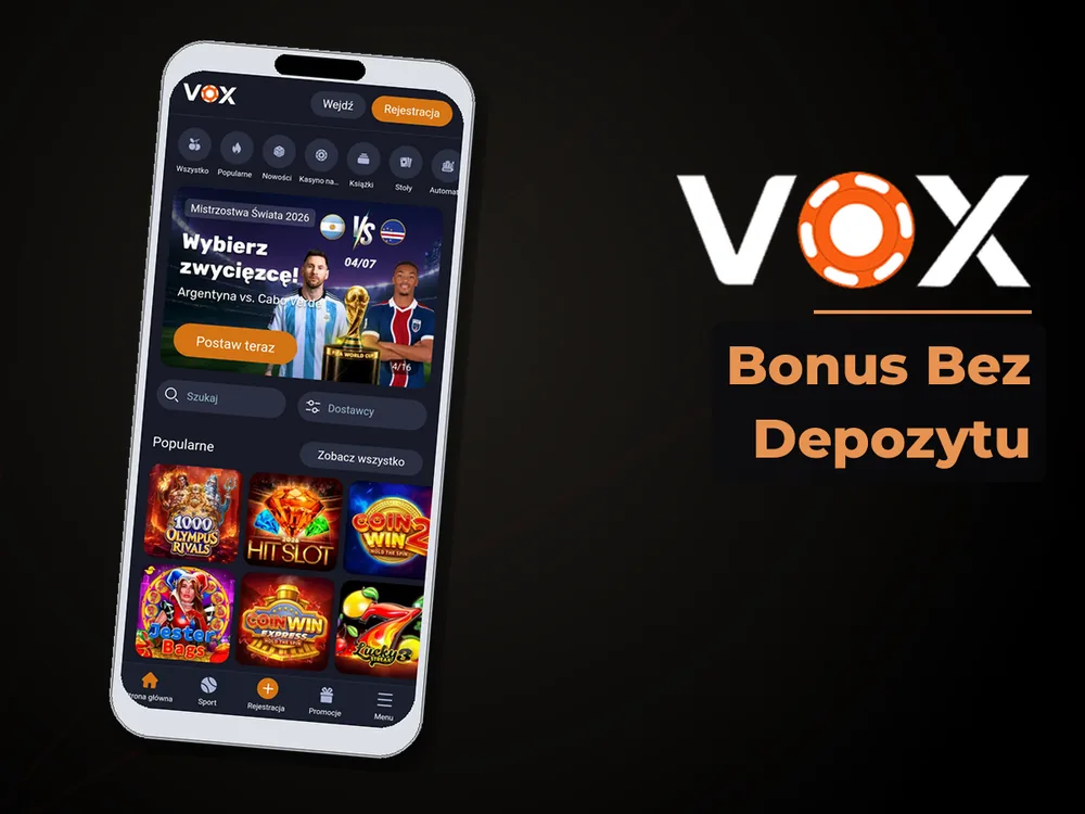 vox casino - Bonus Bez Depozytu