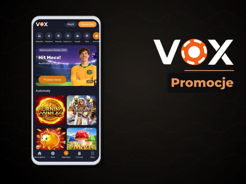 vox casino - Promocje