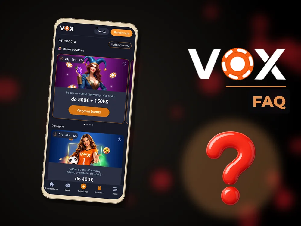 vox casino - FAQ