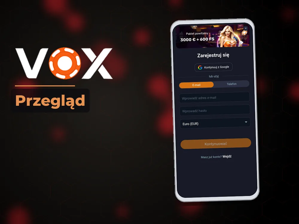 vox casino - Przegląd