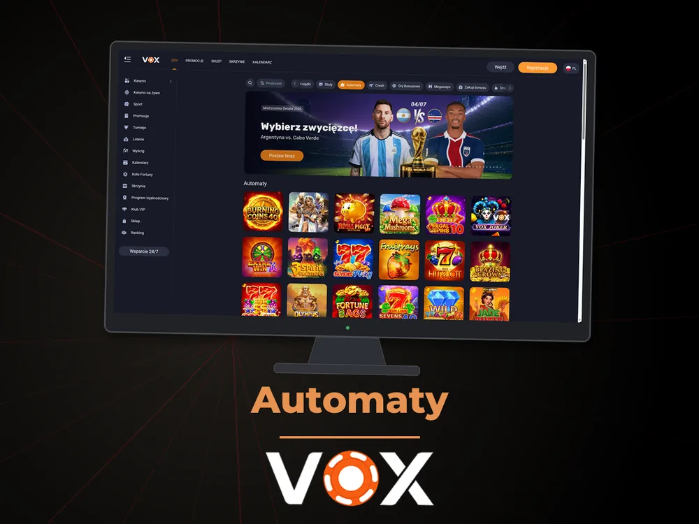 vox casino - Automaty